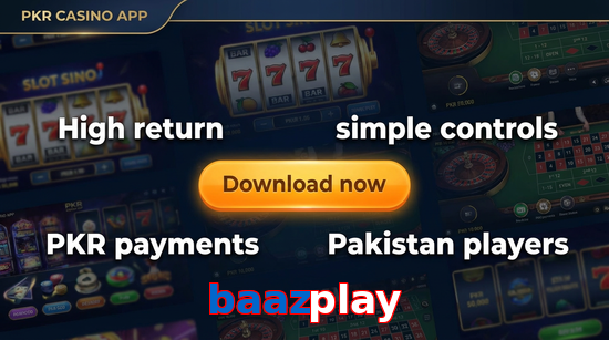 Main screen of Baazplay gamedownload page for PK players