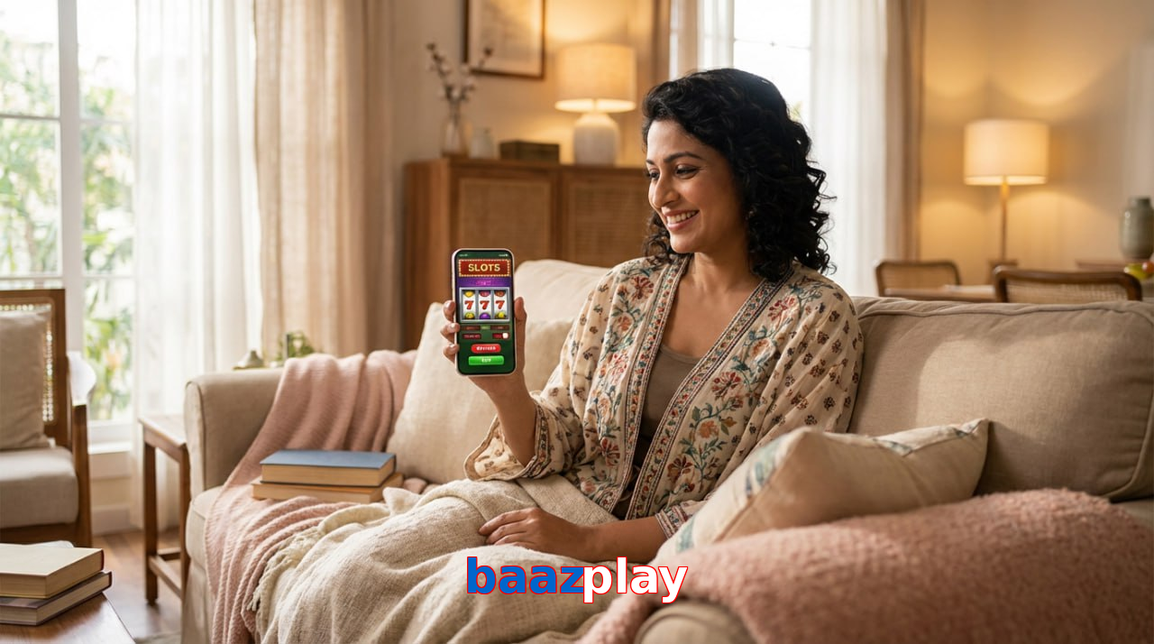 Main screen of Baazplay online page for PK players