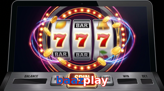 Main screen of Baazplay slots page for PK players